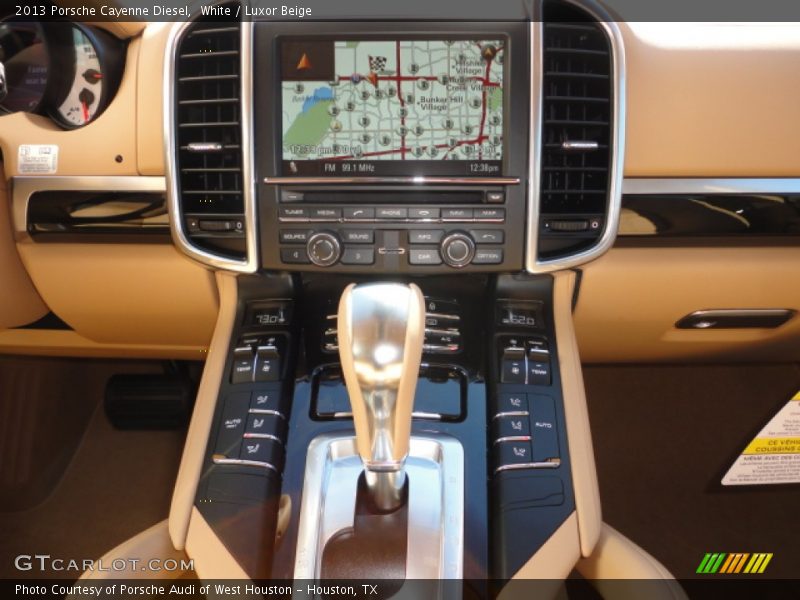 Controls of 2013 Cayenne Diesel