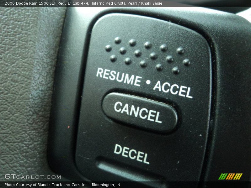 Inferno Red Crystal Pearl / Khaki Beige 2006 Dodge Ram 1500 SLT Regular Cab 4x4