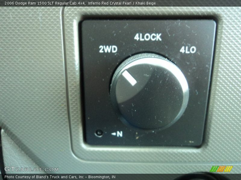 Inferno Red Crystal Pearl / Khaki Beige 2006 Dodge Ram 1500 SLT Regular Cab 4x4