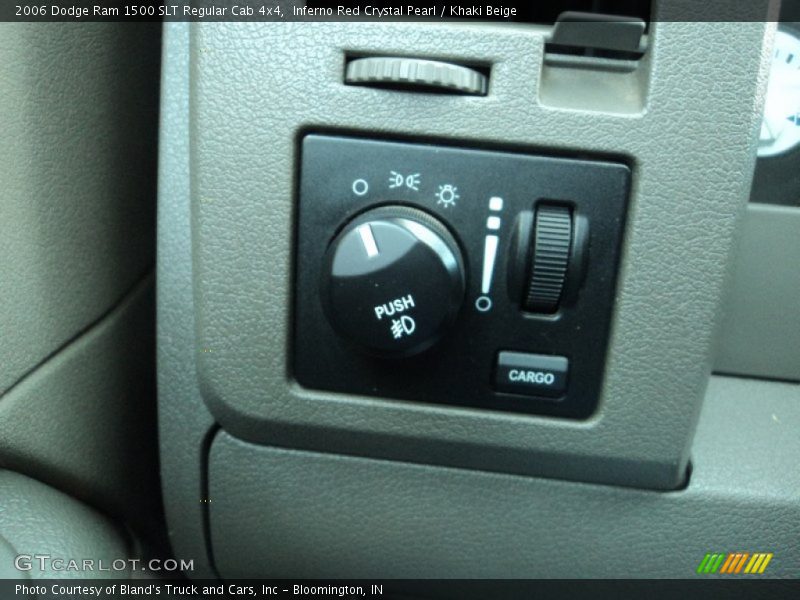 Inferno Red Crystal Pearl / Khaki Beige 2006 Dodge Ram 1500 SLT Regular Cab 4x4