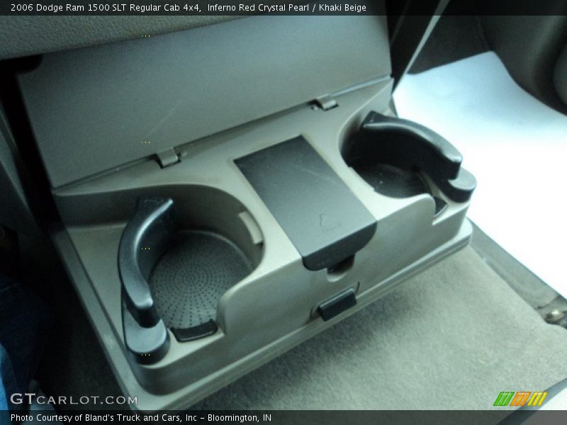 Inferno Red Crystal Pearl / Khaki Beige 2006 Dodge Ram 1500 SLT Regular Cab 4x4