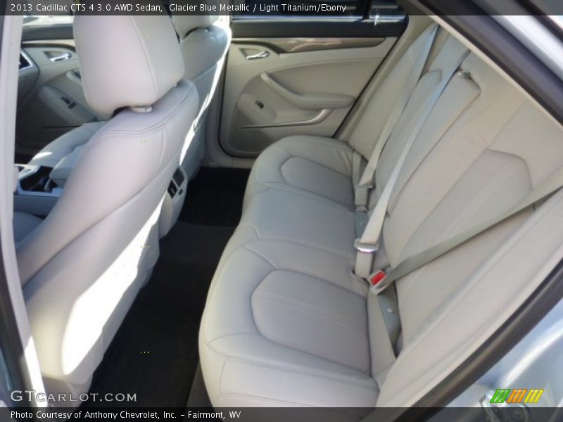 Glacier Blue Metallic / Light Titanium/Ebony 2013 Cadillac CTS 4 3.0 AWD Sedan