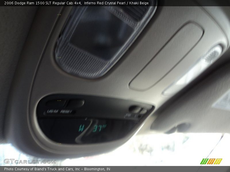 Inferno Red Crystal Pearl / Khaki Beige 2006 Dodge Ram 1500 SLT Regular Cab 4x4