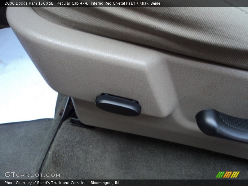 Inferno Red Crystal Pearl / Khaki Beige 2006 Dodge Ram 1500 SLT Regular Cab 4x4