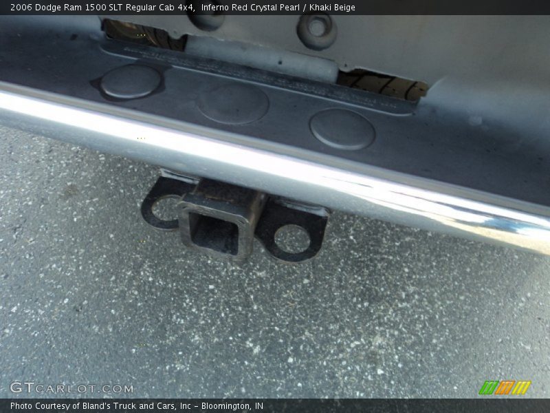 Inferno Red Crystal Pearl / Khaki Beige 2006 Dodge Ram 1500 SLT Regular Cab 4x4