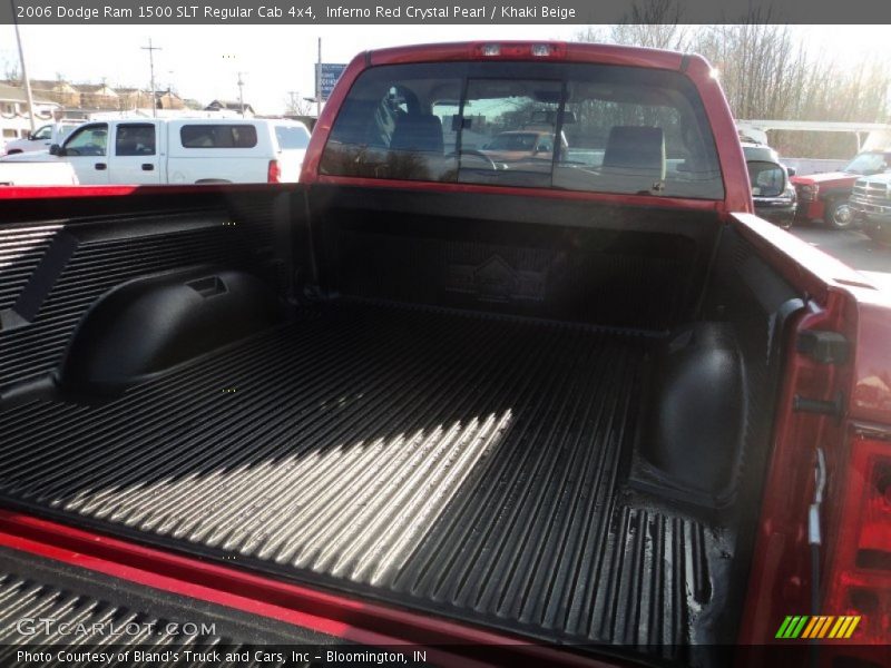 Inferno Red Crystal Pearl / Khaki Beige 2006 Dodge Ram 1500 SLT Regular Cab 4x4