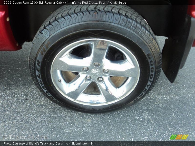 Inferno Red Crystal Pearl / Khaki Beige 2006 Dodge Ram 1500 SLT Regular Cab 4x4