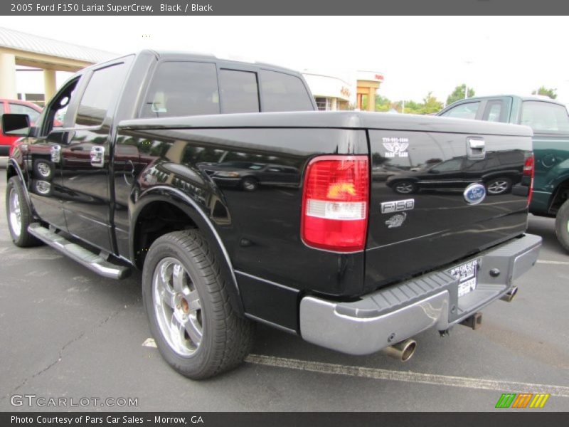 Black / Black 2005 Ford F150 Lariat SuperCrew