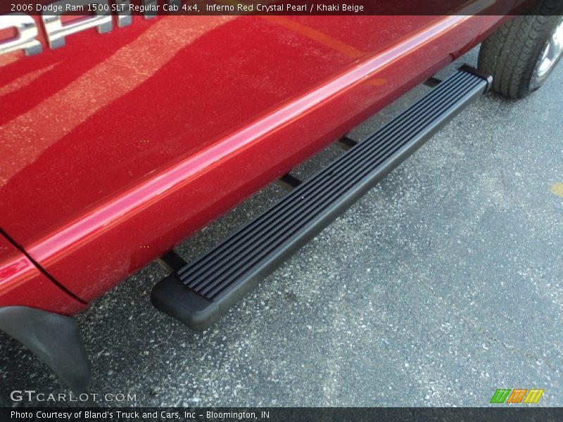 Inferno Red Crystal Pearl / Khaki Beige 2006 Dodge Ram 1500 SLT Regular Cab 4x4