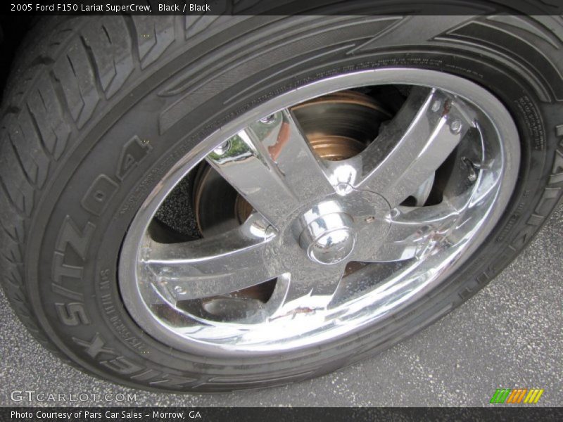 Black / Black 2005 Ford F150 Lariat SuperCrew