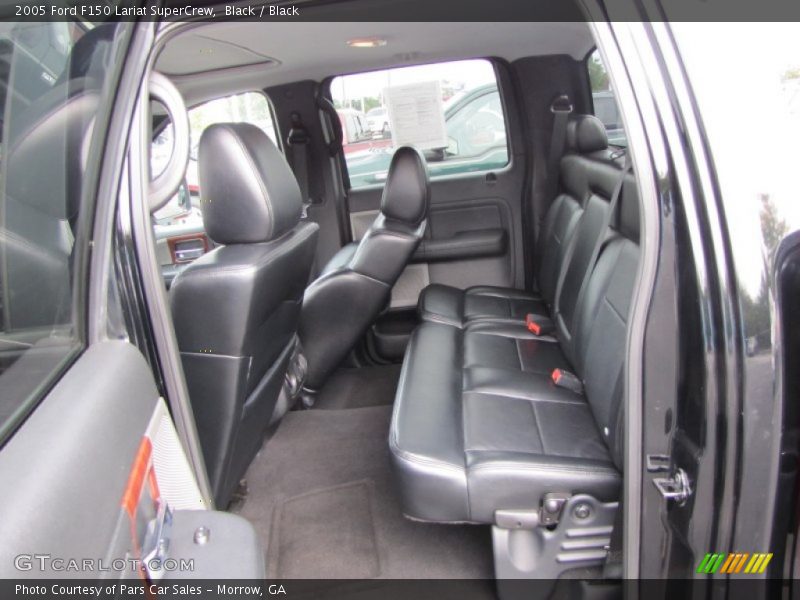 Black / Black 2005 Ford F150 Lariat SuperCrew