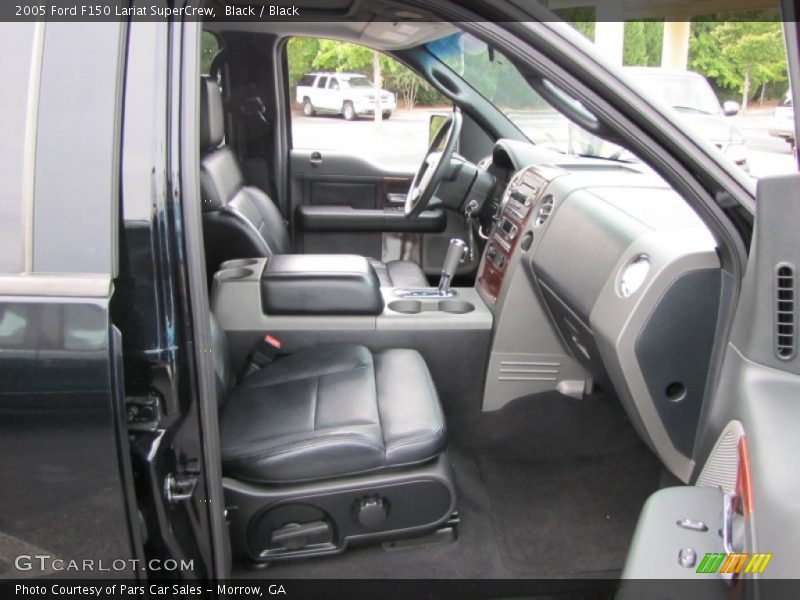 Black / Black 2005 Ford F150 Lariat SuperCrew
