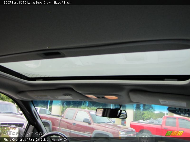 Black / Black 2005 Ford F150 Lariat SuperCrew