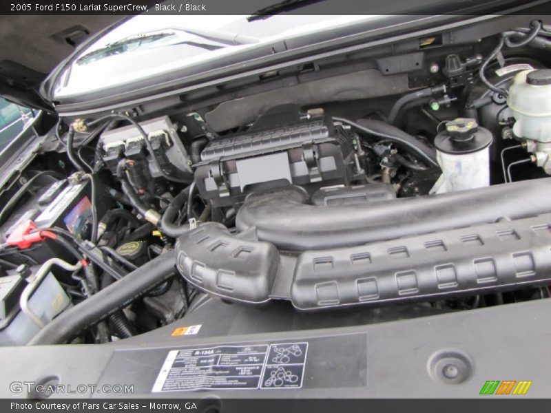 Black / Black 2005 Ford F150 Lariat SuperCrew