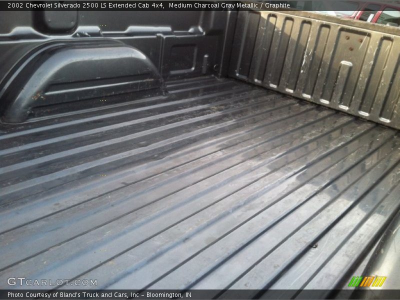 Medium Charcoal Gray Metallic / Graphite 2002 Chevrolet Silverado 2500 LS Extended Cab 4x4