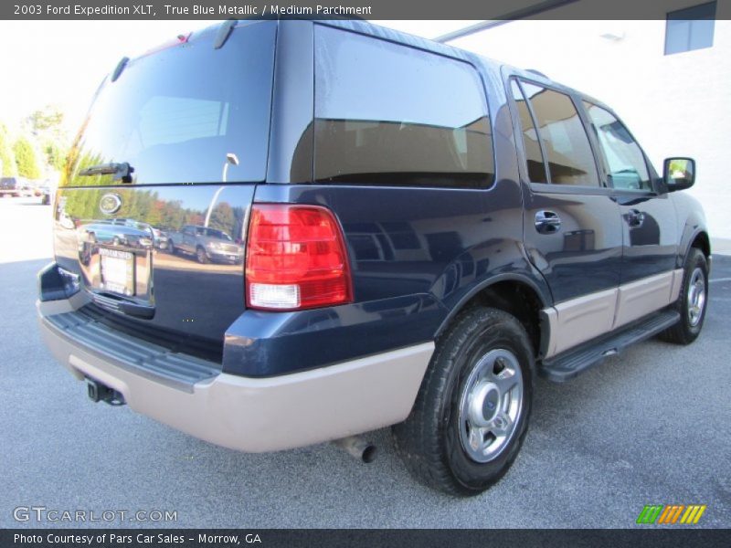 True Blue Metallic / Medium Parchment 2003 Ford Expedition XLT