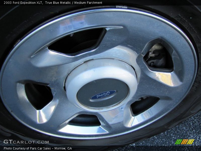 True Blue Metallic / Medium Parchment 2003 Ford Expedition XLT