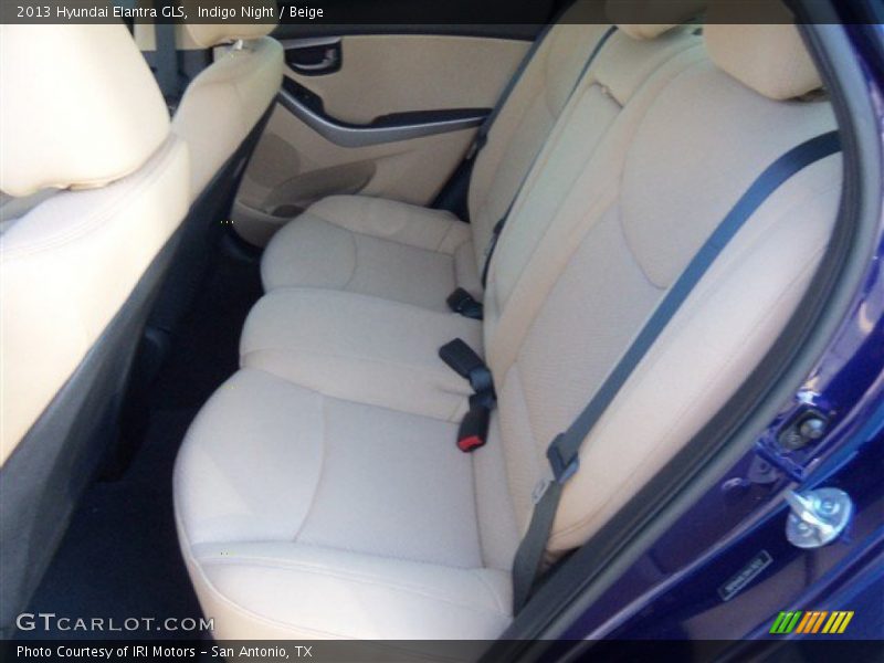 Indigo Night / Beige 2013 Hyundai Elantra GLS