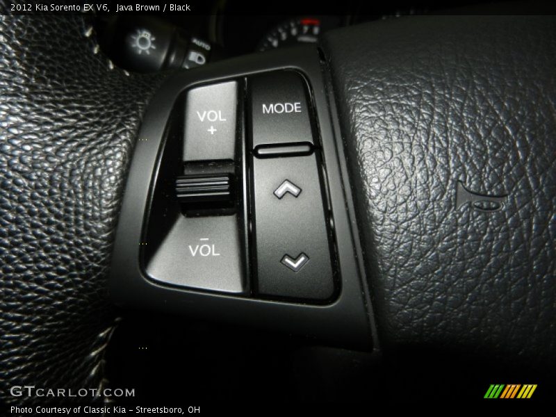 Java Brown / Black 2012 Kia Sorento EX V6