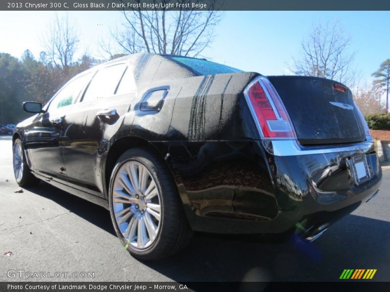 Gloss Black / Dark Frost Beige/Light Frost Beige 2013 Chrysler 300 C