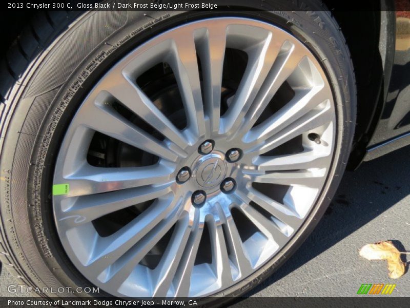 Gloss Black / Dark Frost Beige/Light Frost Beige 2013 Chrysler 300 C