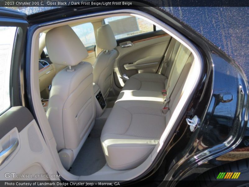 Gloss Black / Dark Frost Beige/Light Frost Beige 2013 Chrysler 300 C