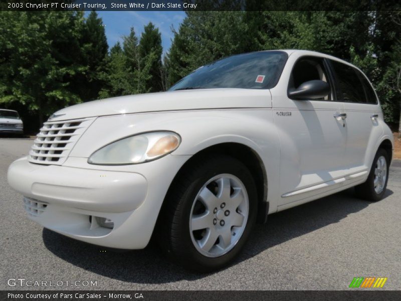 Stone White / Dark Slate Gray 2003 Chrysler PT Cruiser Touring