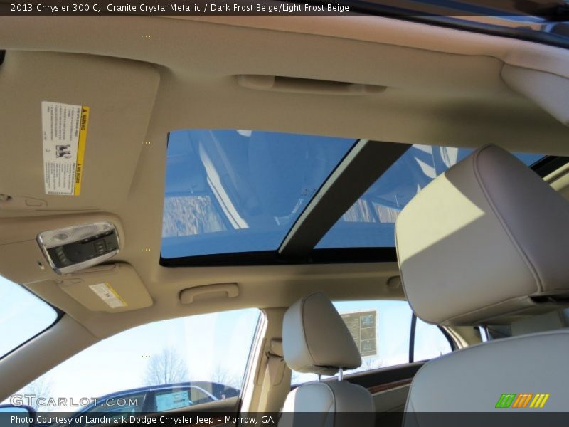 Granite Crystal Metallic / Dark Frost Beige/Light Frost Beige 2013 Chrysler 300 C