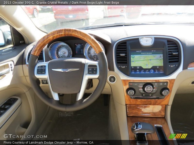 Granite Crystal Metallic / Dark Frost Beige/Light Frost Beige 2013 Chrysler 300 C