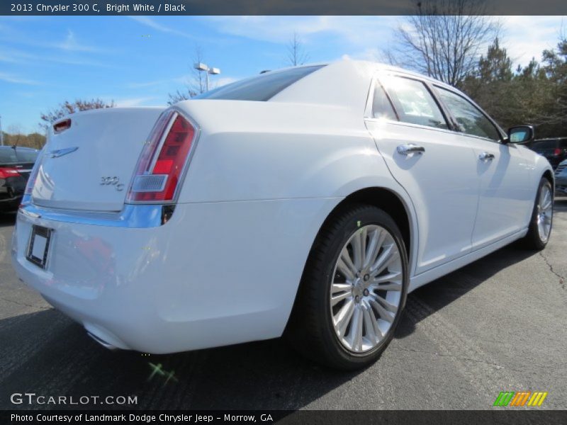 Bright White / Black 2013 Chrysler 300 C