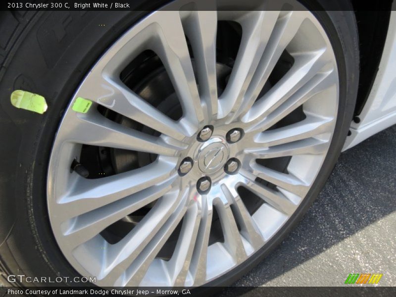 Bright White / Black 2013 Chrysler 300 C