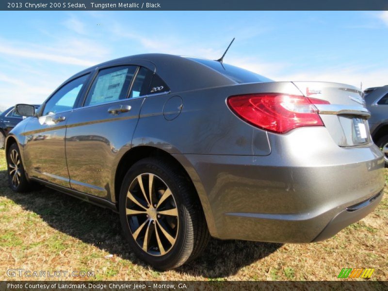 Tungsten Metallic / Black 2013 Chrysler 200 S Sedan