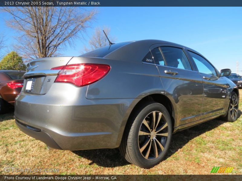 Tungsten Metallic / Black 2013 Chrysler 200 S Sedan
