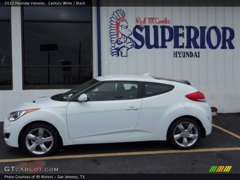 Century White / Black 2013 Hyundai Veloster
