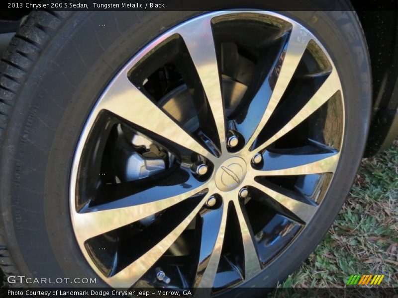 Tungsten Metallic / Black 2013 Chrysler 200 S Sedan