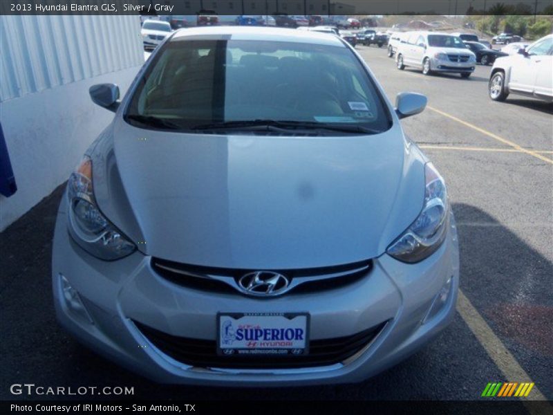 Silver / Gray 2013 Hyundai Elantra GLS