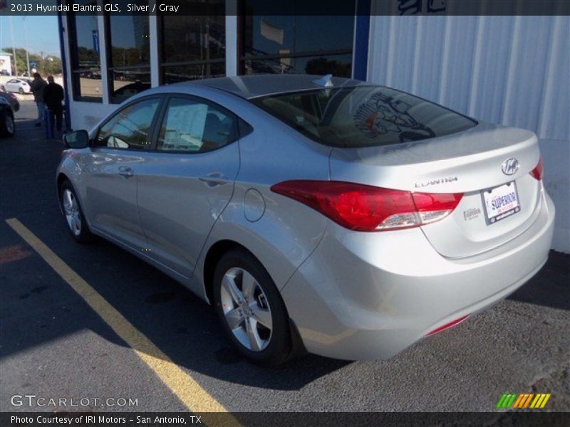 Silver / Gray 2013 Hyundai Elantra GLS