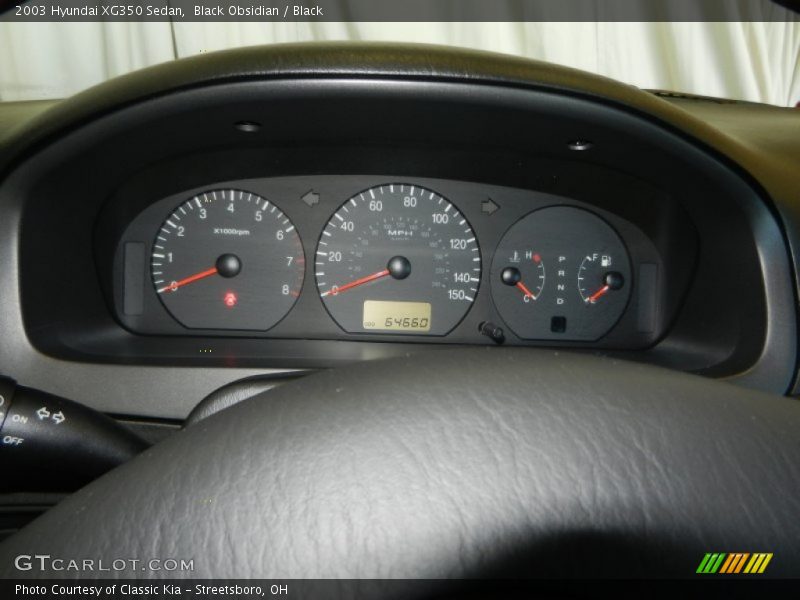  2003 XG350 Sedan Sedan Gauges