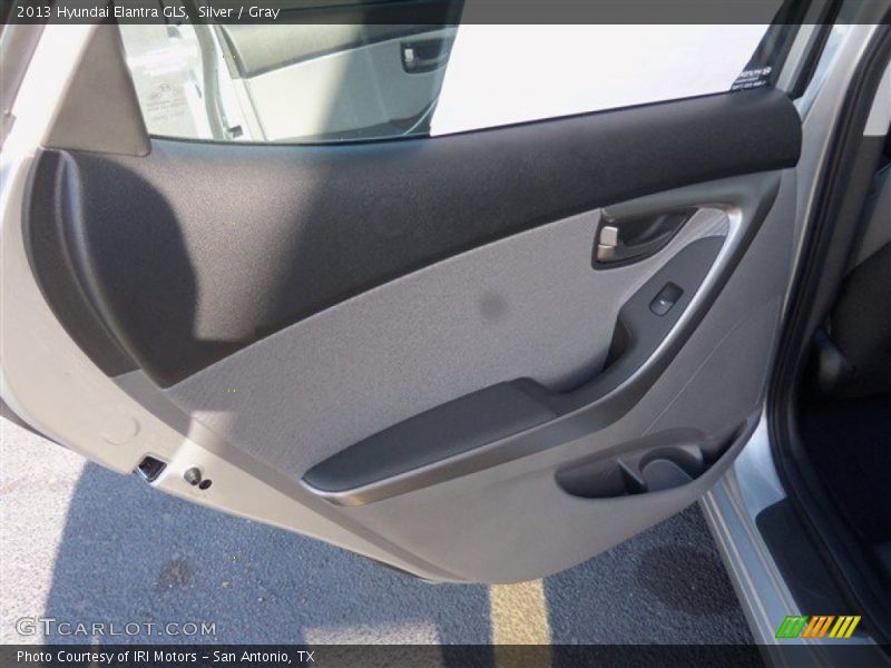 Silver / Gray 2013 Hyundai Elantra GLS