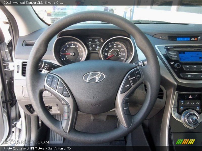 Silver / Gray 2013 Hyundai Elantra GLS