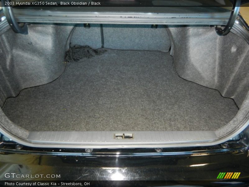 Black Obsidian / Black 2003 Hyundai XG350 Sedan