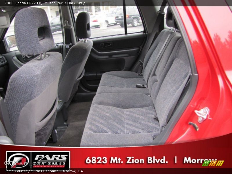 Milano Red / Dark Gray 2000 Honda CR-V LX