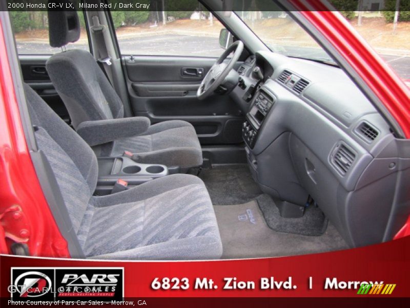 Milano Red / Dark Gray 2000 Honda CR-V LX