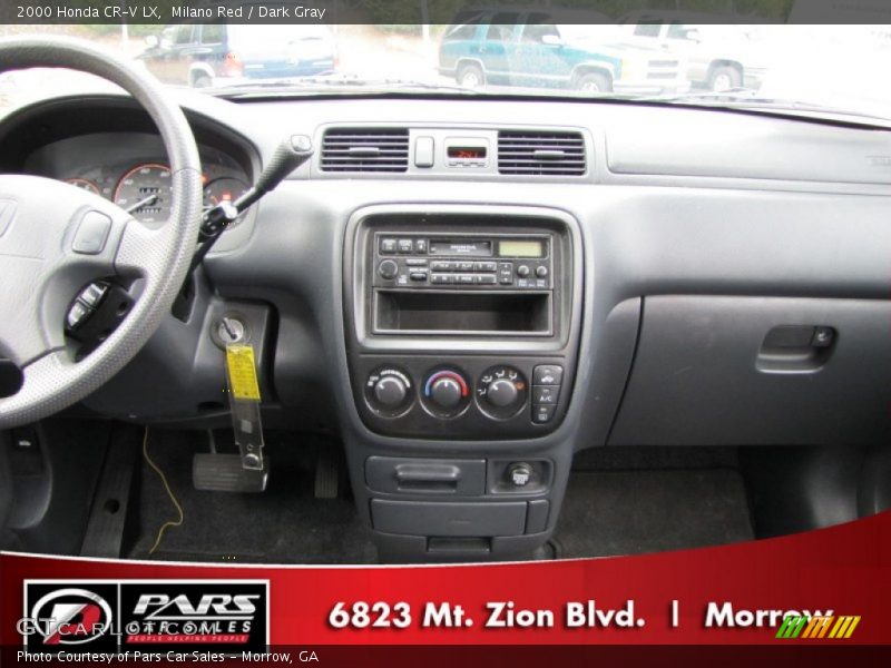 Milano Red / Dark Gray 2000 Honda CR-V LX