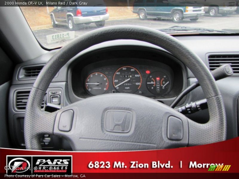 Milano Red / Dark Gray 2000 Honda CR-V LX