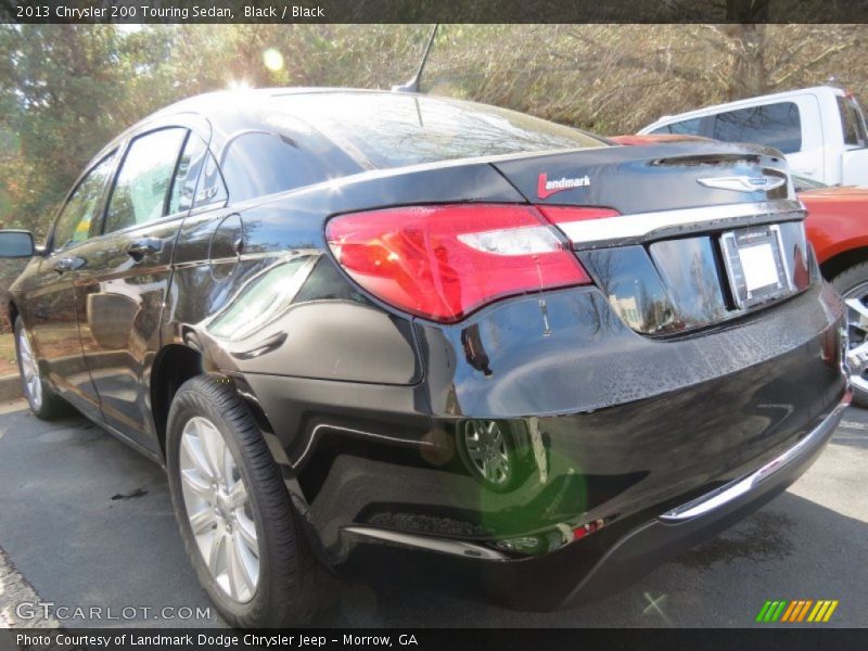 Black / Black 2013 Chrysler 200 Touring Sedan
