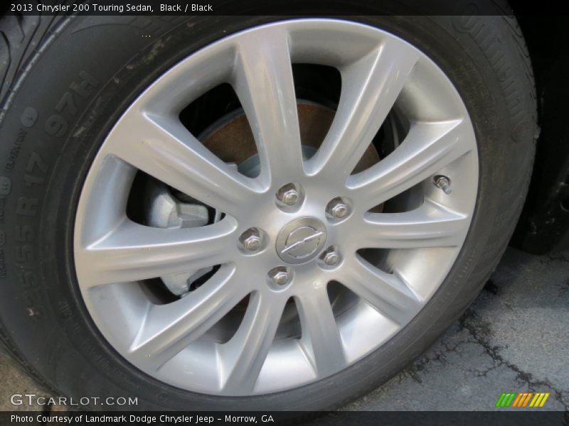Black / Black 2013 Chrysler 200 Touring Sedan