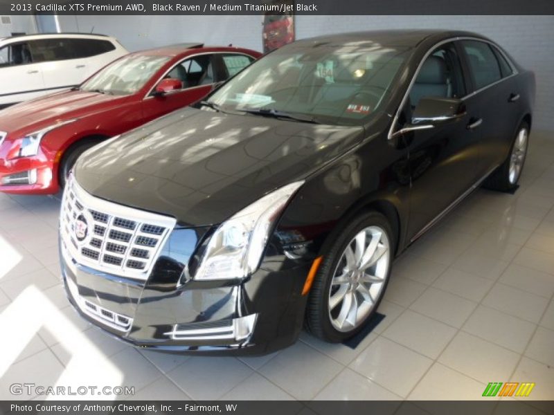 Black Raven / Medium Titanium/Jet Black 2013 Cadillac XTS Premium AWD