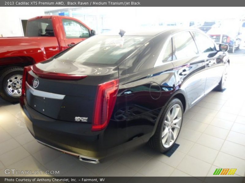 Black Raven / Medium Titanium/Jet Black 2013 Cadillac XTS Premium AWD