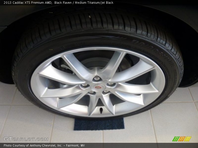 Black Raven / Medium Titanium/Jet Black 2013 Cadillac XTS Premium AWD
